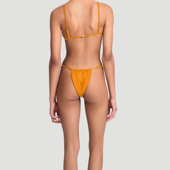 AEXAE Gathered Bikini Top - Picture 3 of 4